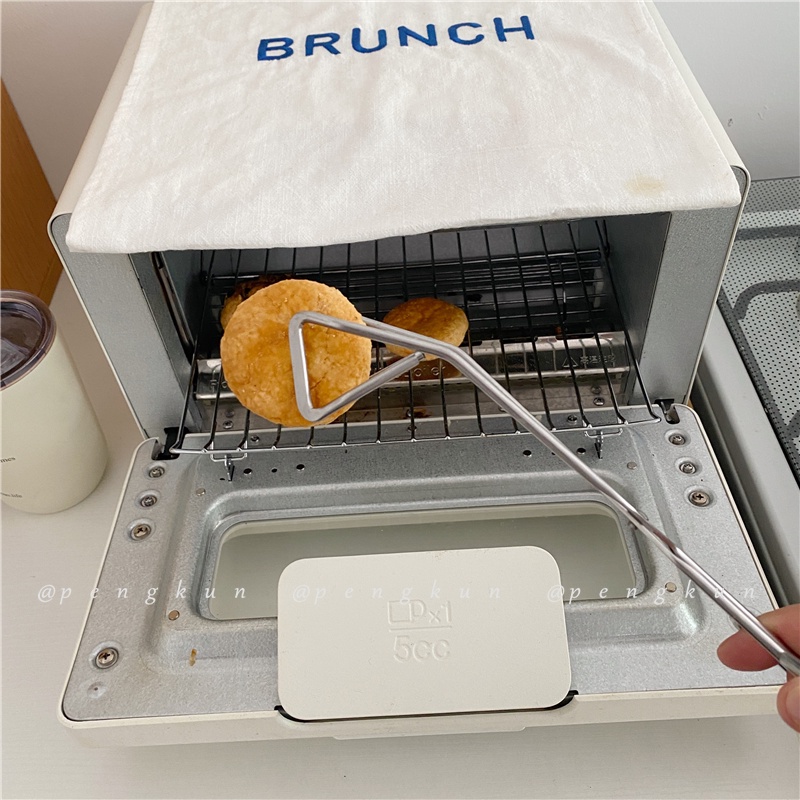 Kẹp gắp thức ăn bằng thép không gỉ bền bỉ đa năng cho nhà bếp