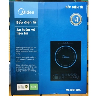 Bếp từ Midea MI-B2016DA 2000W ( tặng kèm nồi )