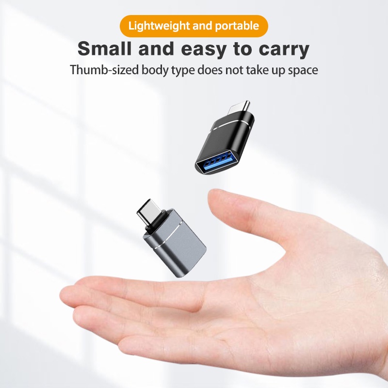 1 Đầu Chuyển Đổi Type C Sang USB 3.0 OTG Cho Macbook Mobile Phone Game