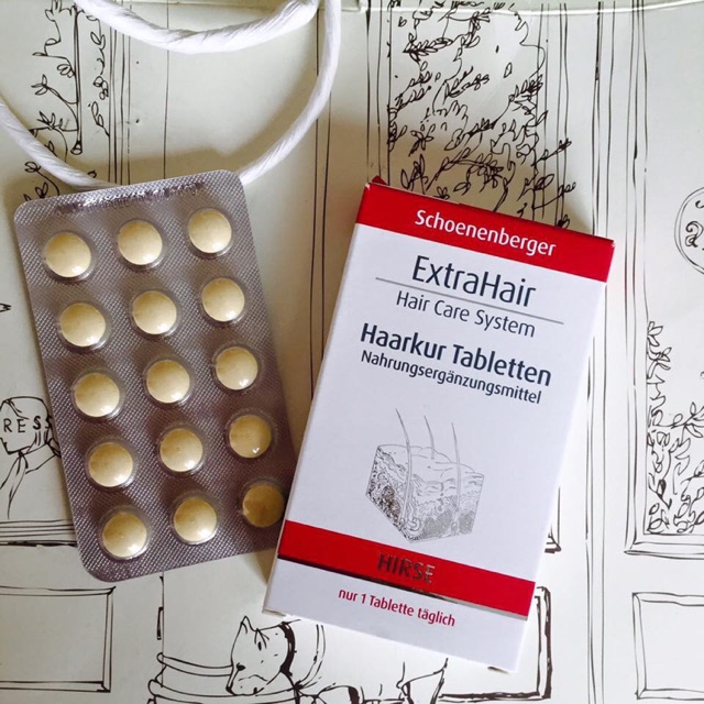 Thuốc mọc tóc - Extrahair Haarkur tabletten