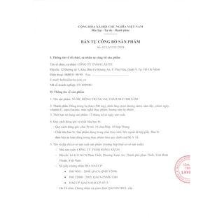 Nước đông trùng hạ thảo Hector sâm