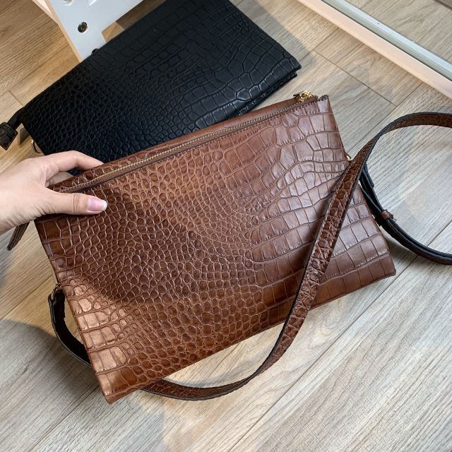 TÚI CLUTCH CẦM TAY,  ĐEO CHÉO PAFOIS hàng xuất ITaly