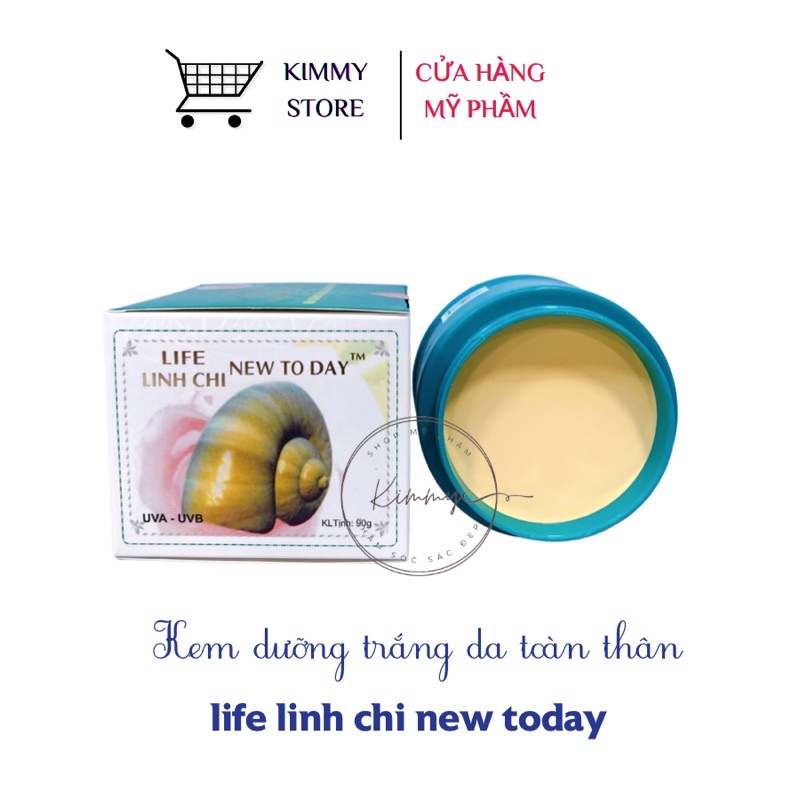 Lẻ hộp 90g Kem Linh Chi New To Day Ngân anh | BigBuy360 - bigbuy360.vn
