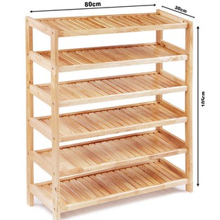 Kệ giày dép 6 tầng x 80 cm