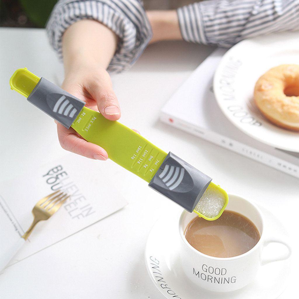 Muỗng Nhựa Đo Lường 8 Cấp Độ 1-13 G / ML Hai Đầu Tiện Dụng