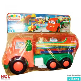 Đồ chơi Xếp hình 225 (L3, xe bồn chở xăng)