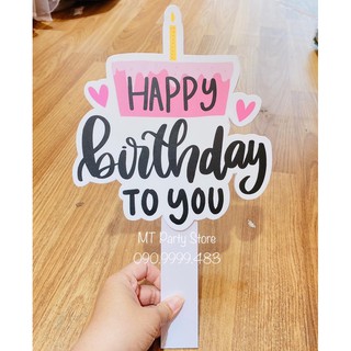 HASHTAG CẦM TAY CHỤP HÌNH ( Chủ đề: Sinh Nhật )