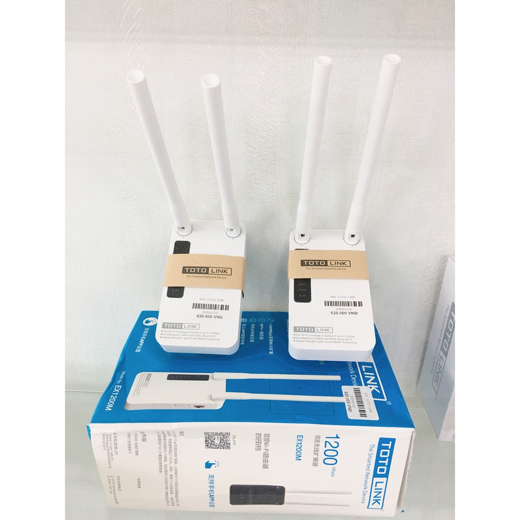 Bộ Kích Wifi Totolink - Mở rộng wifi trong ngôi nhà của bạn - Cài đặt dễ dàng