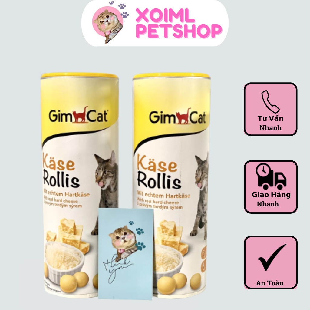 Viên Phô Mai GIMCAT Cho Mèo (Lẻ)