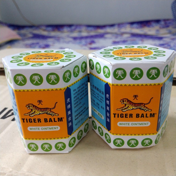 Dầu Cù Là Con Cọp Trắng Tiger Balm 30g singapore