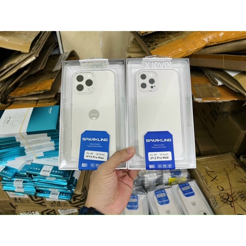 Ốp lưng trong siêu mỏng X-level cho Iphone Từ 11 Đến 15 Pro Max chống ố vàng , siêu nhẹ chính hãng