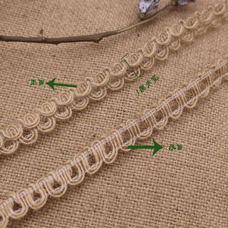 Cuộn Dây Thừng Phối Ren Dùng Để Trang Trí Thủ Công
