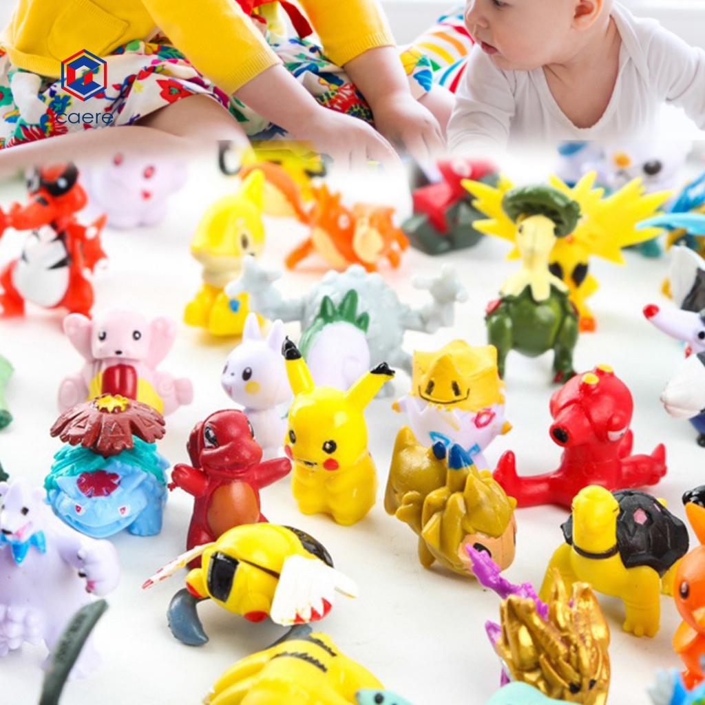 Cae| Mô Hình Nhân Vật Pokemon Pikachu Trang Trí