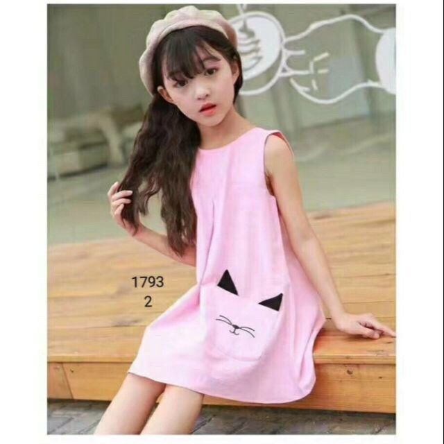 Váy mèo so cute cho bé gái