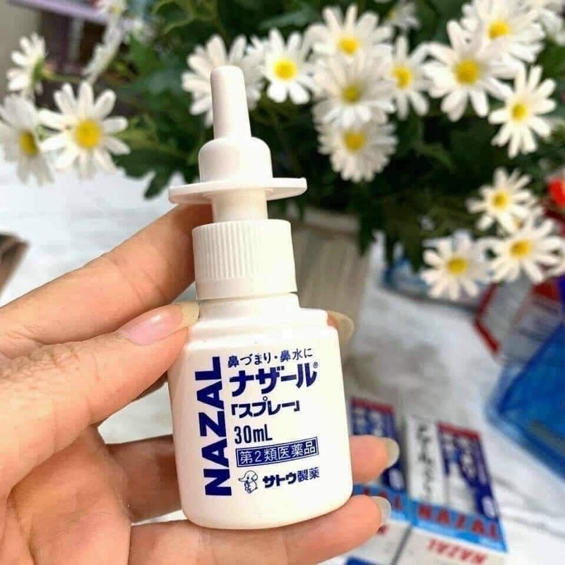 Xịt hỗ trợ giúp thông mũi Sato Nazal Nhật Bản
