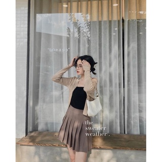Áo khoác cardigan len mongtoghi mỏng
