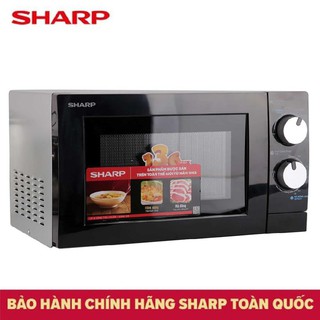 Lò Vi Sóng Cơ Sharp 20L (Bạc) - Hàng Chính Hãng