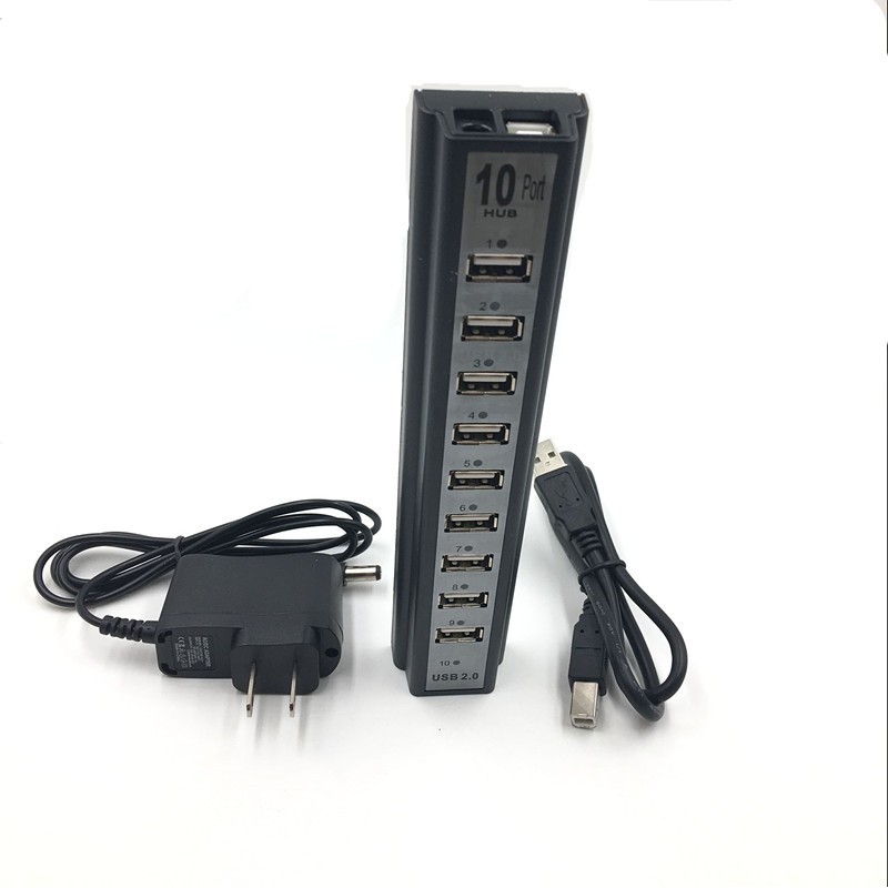 Bộ Chia 10 Cổng Usb 2.0 Cho Máy Tính