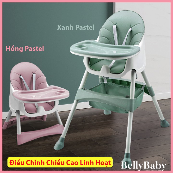 Ghế Ăn Dặm Umoo - Belly Baby Full Phụ Kiện Dành Cho Bé - Full Phụ Kiện (Model BB102)