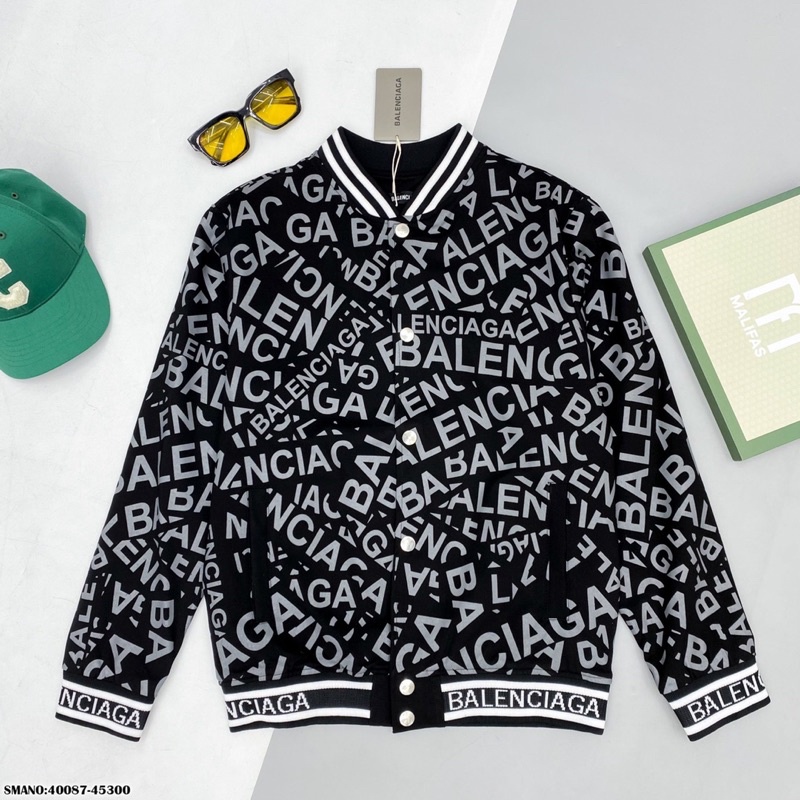 Áo Khoác Bomber In Chữ Balen Chất Nỉ Siêu Đẹp - Áo Bomber Balen Nam Cao Cấp