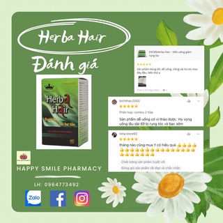 Herba Hair – Viên uống giảm rụng tóc