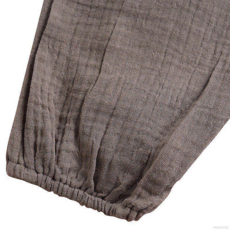 Quần dài bo ống lưng thun co giãn thời trang cho bé trai/gái