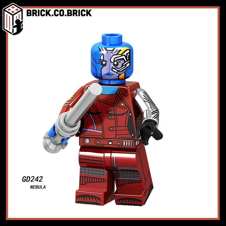 GD238 -&gt; GD245 (CÓ SẴN) -Đồ chơi lắp ráp minifigure nhân vật lego siêu anh hùng Marvel Avengers End Game.