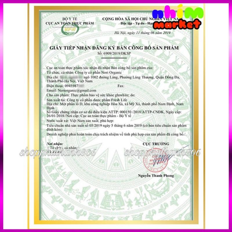 Sủi Trắng Da Gluwhite - Hỗ Trợ Làm Đẹp Da, Giảm Thâm, Mờ Nám, Bảo Vệ Da | Thế Giới Skin Care