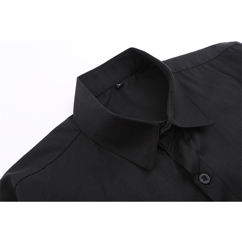 Áo Sơ Mi Tay Dài Thêu Chữ VERSACE Màu Trơn Thời Trang Chất Lượng Cao Cho Nam