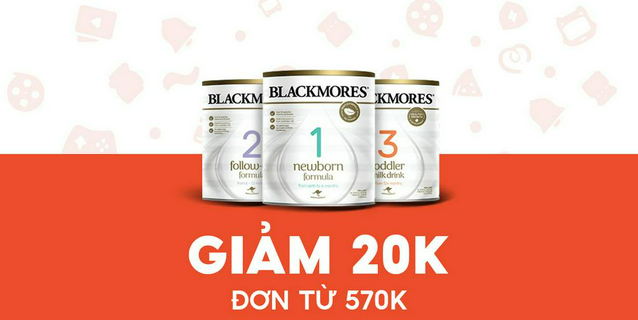 - tuticare - giảm 20k sữa bột blackmores newborn số 1/2/3 900g