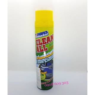 Giặt Nệm Hương Chanh ABRO CLEAN ALL 650ml