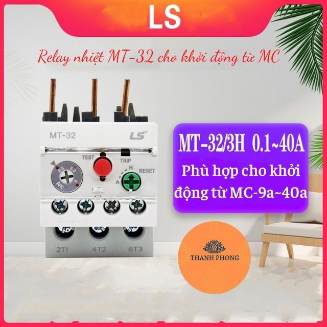 Rơ Le Nhiệt Cho Khởi Động Từ MT-32 Relay Nhiệt dành cho khởi động từ MC