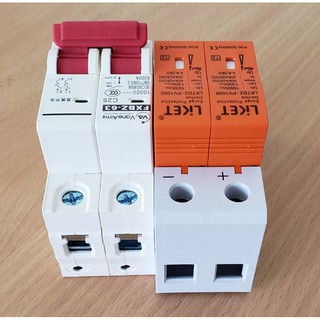 COMBO CB CHỐNG SÉT DC, CHỐNG SÉT LAN TRUYỀN 1300VDC