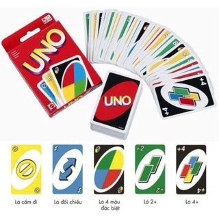 Bài Uno 108 lá giấy cứng