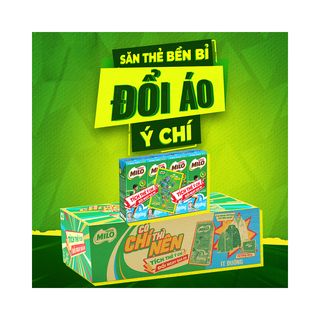  Sữa lúa mạch Nestlé® MILO® ÍT ĐƯỜNG - thùng 48 hộp x 180ml