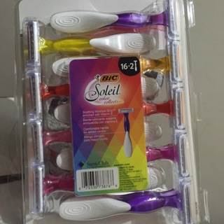 Dao cạo râu Bic soleil color collection