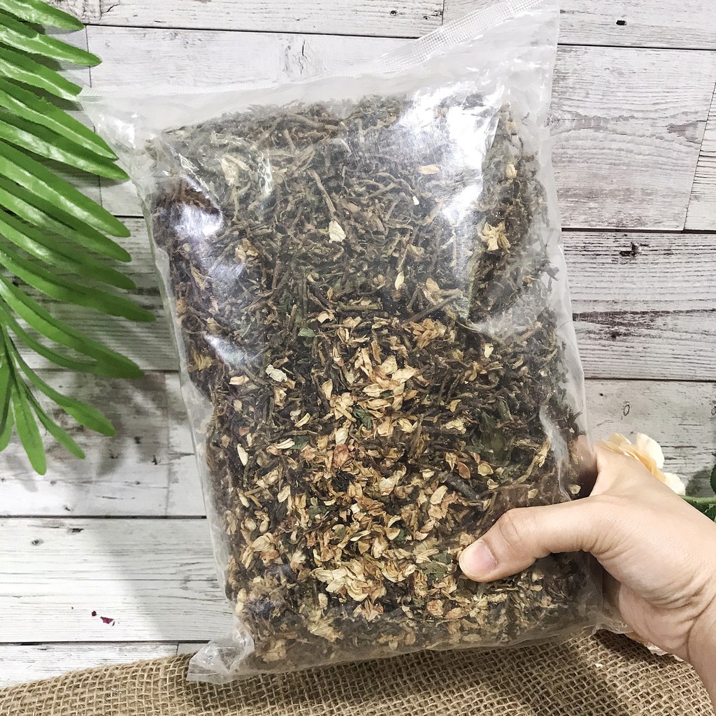 TRÀ SƠN MẬT HỒNG SÂM 500g ( chuẩn sapa bổ dưỡng đẹp da giảm cân, tốt cho bà bầu, gồm chè dây, cỏ ngọt, hoa nhài v..v )