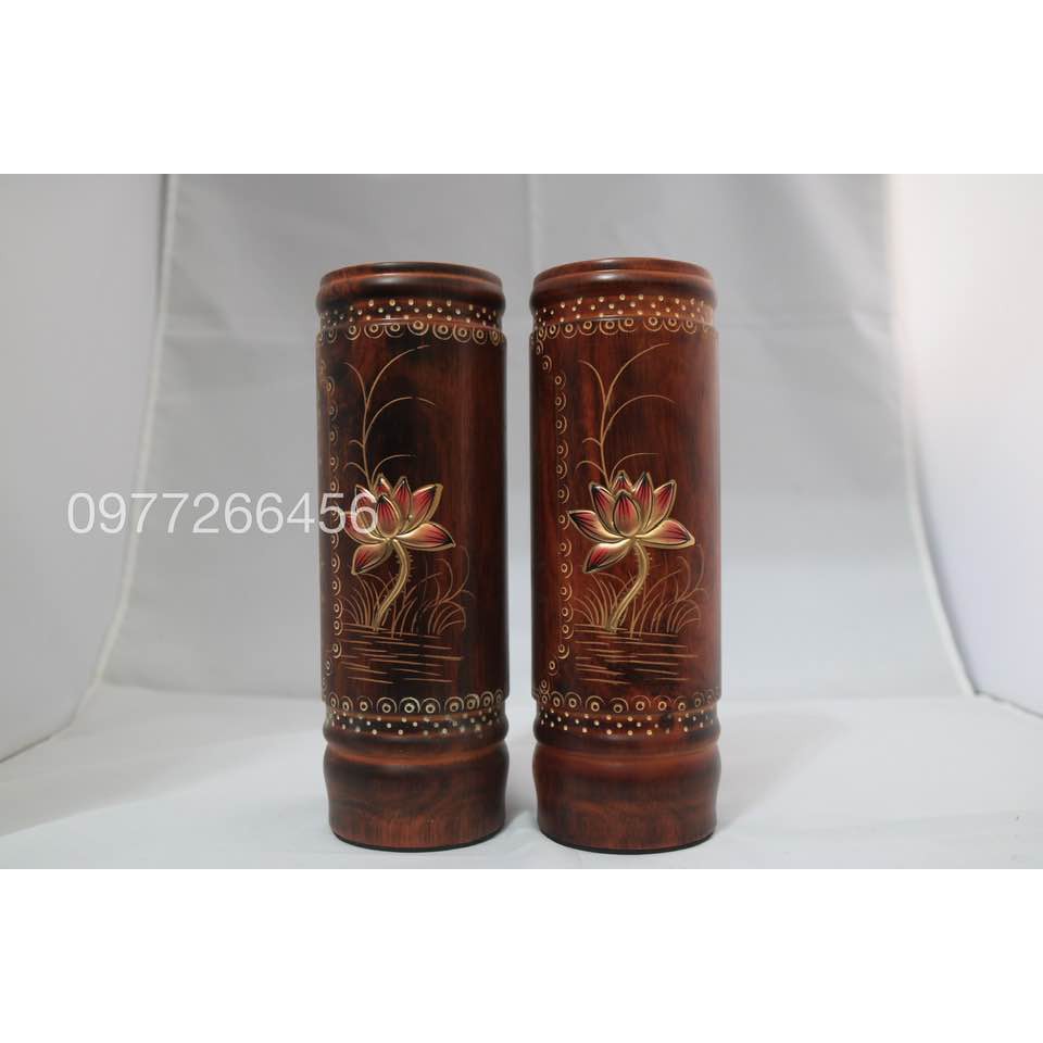 Ống Đựng Nhang Gỗ 23cm - 27cm - 32cm