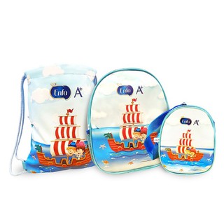 Bộ 3 túi Enfa cho mẹ và bé màu xanh