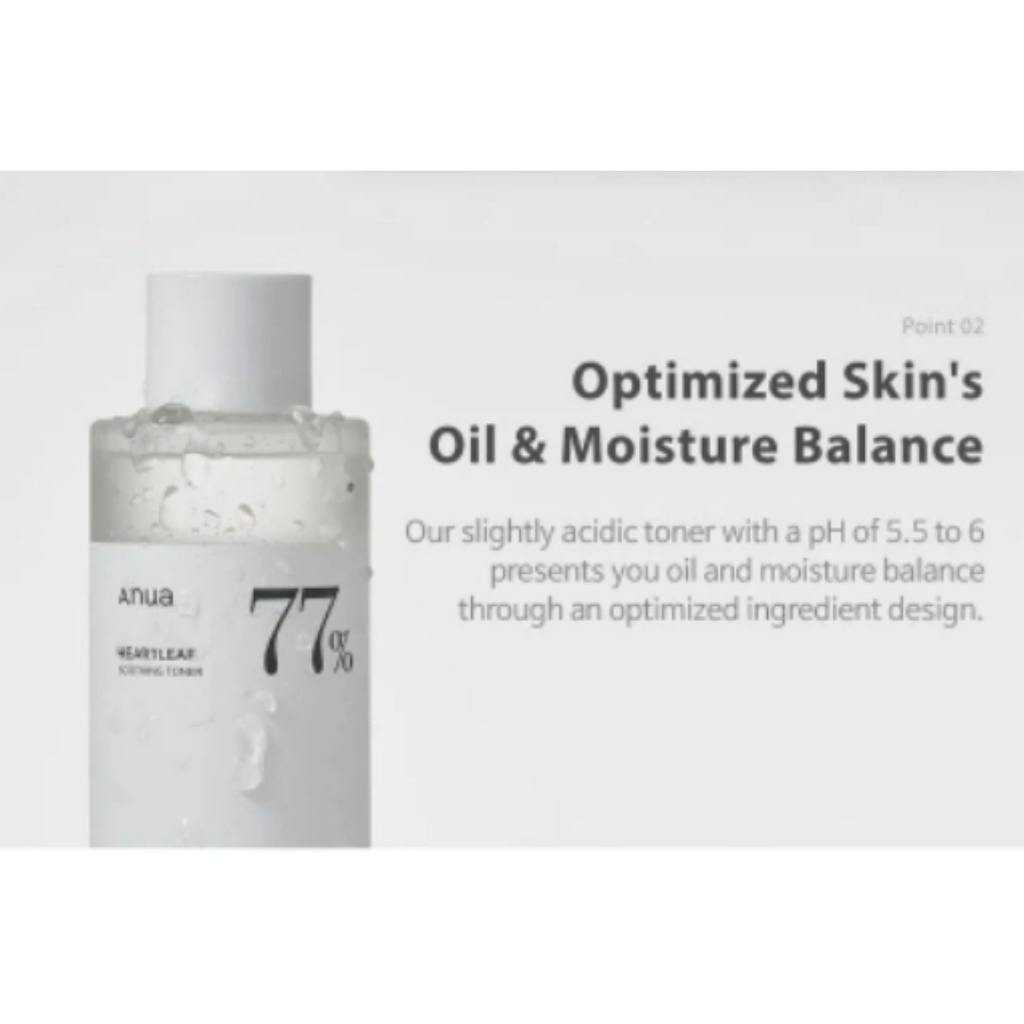 Anua HEARLEAF 77% SOOTHING TONER 250ml