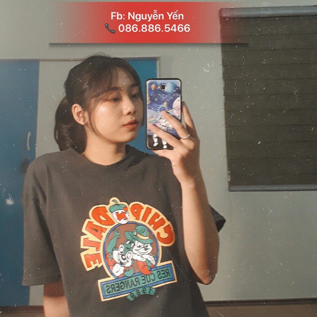 [ MẪU MỚI ]Áo Phông Nữ Dáng Rộng Tay In Hình | BigBuy360 - bigbuy360.vn