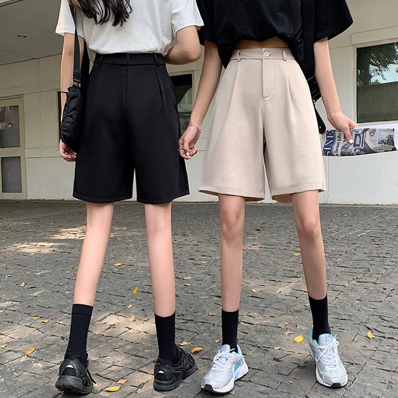 [Kèm Video SP] Quần Short Nữ Cao Cấp Cạp Cao Phối Cúc Kiểu Dáng Hiện Đại Năng Động Thời Trang Sugal SHORT NU 003V4