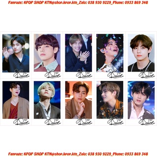 CARD CHỮ KÍ V BTS