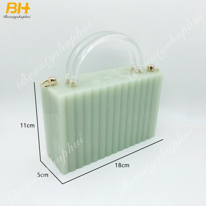 Túi Xách Tay Nữ Trong Suốt Thời Trang Hàn