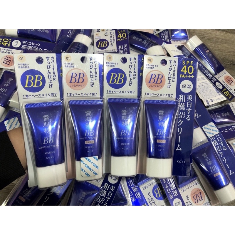 Kem nền bb kose sekkisei white cream 6in1