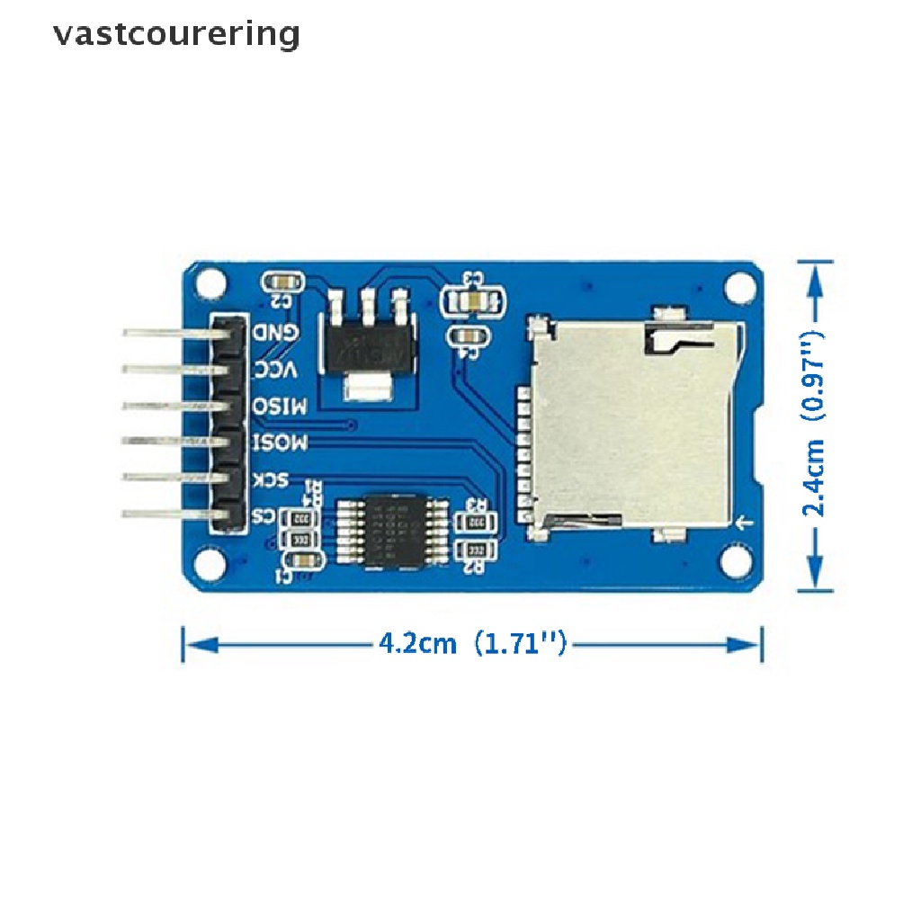 Mô Đun Đọc Thẻ Nhớ Micro Card Và SDHC Mini TF Cho Arduino