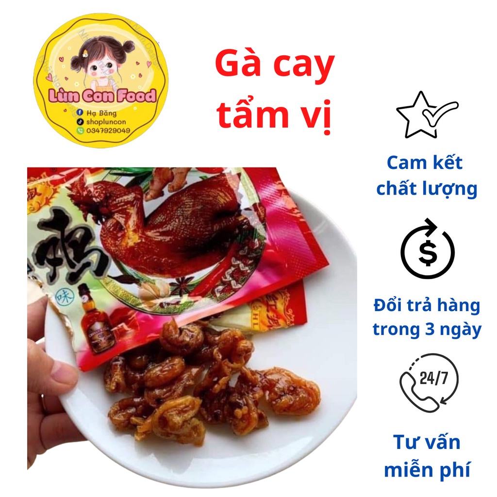 GÀ CAY TẨM VỊ ĂN LIỀN - Lùn Con Food
