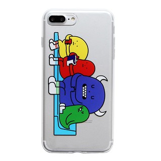 Ốp Lưng Trong In Hình IPhone 7Plus - Ốp dẻo trong suốt