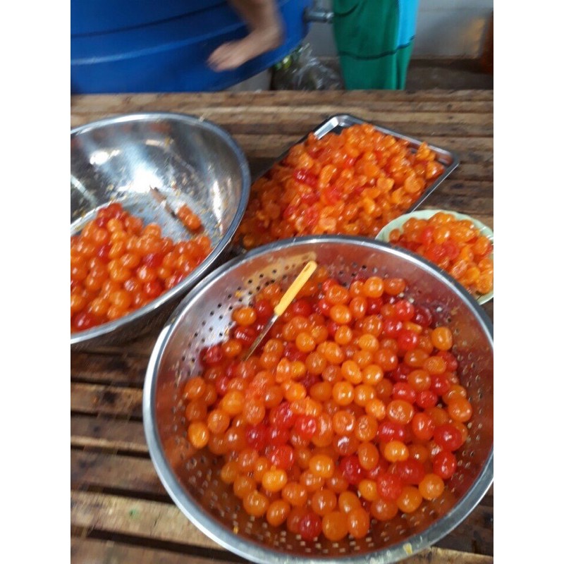 Bánh Tét Trà Cuôn Lá Cẩm 1 Đòn