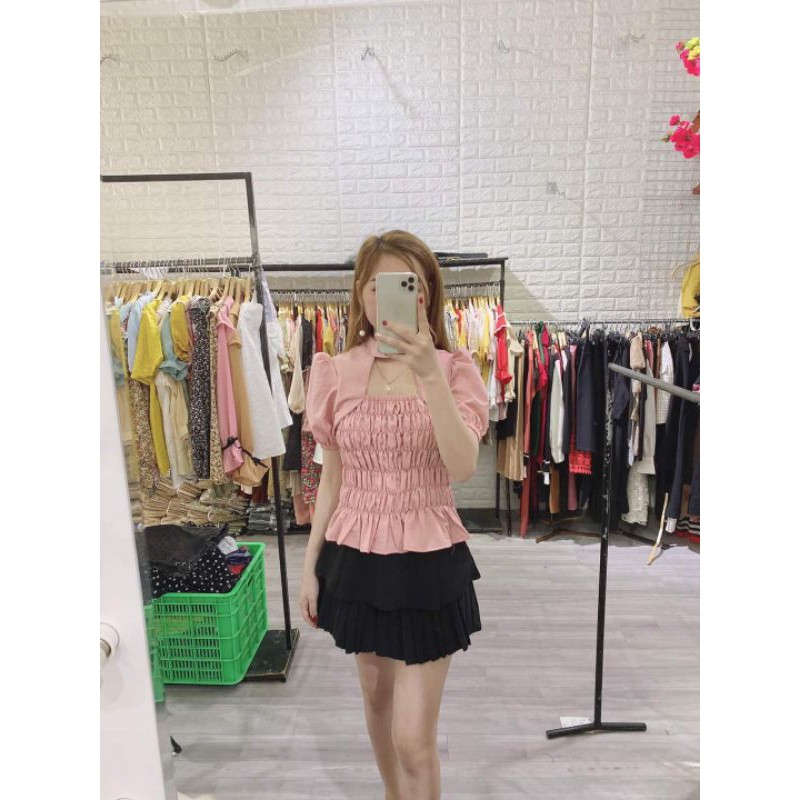 Áo kiểu mã A43 về 6 mầu | BigBuy360 - bigbuy360.vn